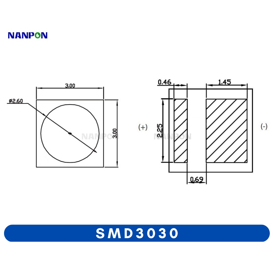 COMBO CHIP 3030 SMD LED
