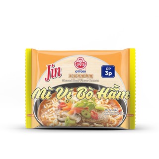Combo 10 gói Mì ăn liền Jin Vị Bò Hầm Otoki 70g