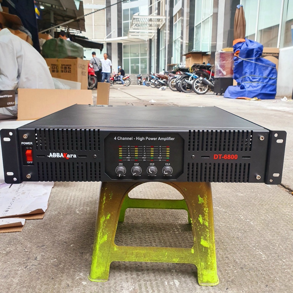 ĐẨY 4 KÊNH DT 6800 700W 1 KÊNH HÀNG VIETNAM CHẤT LƯỢNG CAO - 432VIETNAM