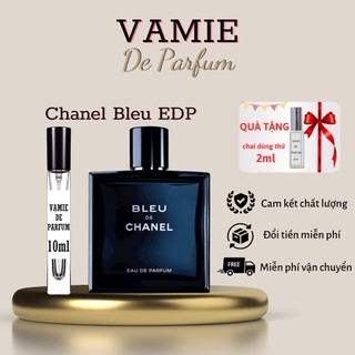 Nước hoa nam ChaneI BIeu EDP 10ml, Nước hoa chiết size du lịch hương thơm quyến rũ, thanh mát