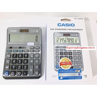 [CHÍNH HÃNG - BẢO HÀNH 5 NĂM] Máy tính Casio DF-120FM