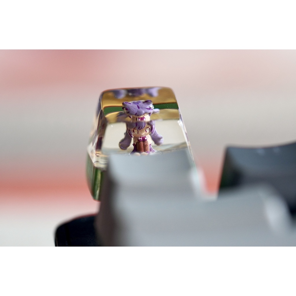 Genshin Impact Keqing keycap, nút bàn phím Genshin Impact