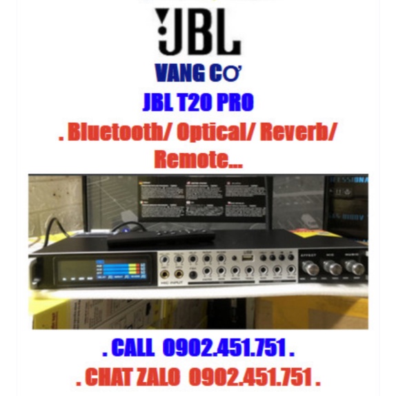 VANG CƠ-JBL T20 PRO