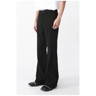 Quần tây nam ống loe cạp cao Villian trouser chi tiết line phong cách basic, streetwear, business core Brokeboiz