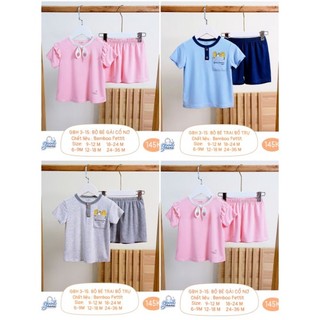 Goodmama_ Bộ cộc tay Goodmama cho bé trai, bé gái