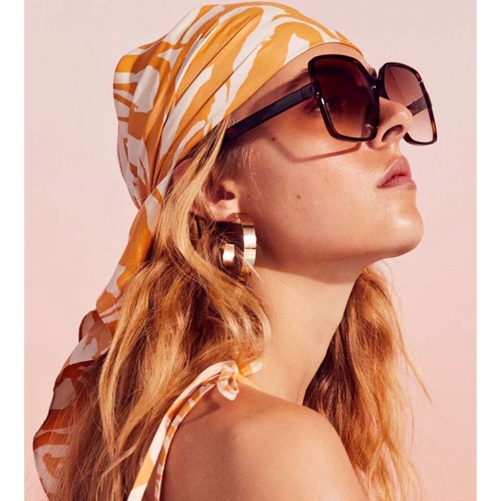 Mới! Khăn HM Xuất Dư size 80x80