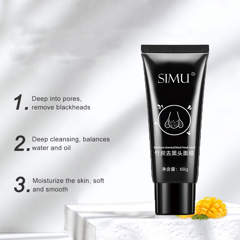 Mặt nạ mụn đầu đen, gel mụn đầu đen, mặt nạ làm sạch, làm săn chắc da, làm trắng da