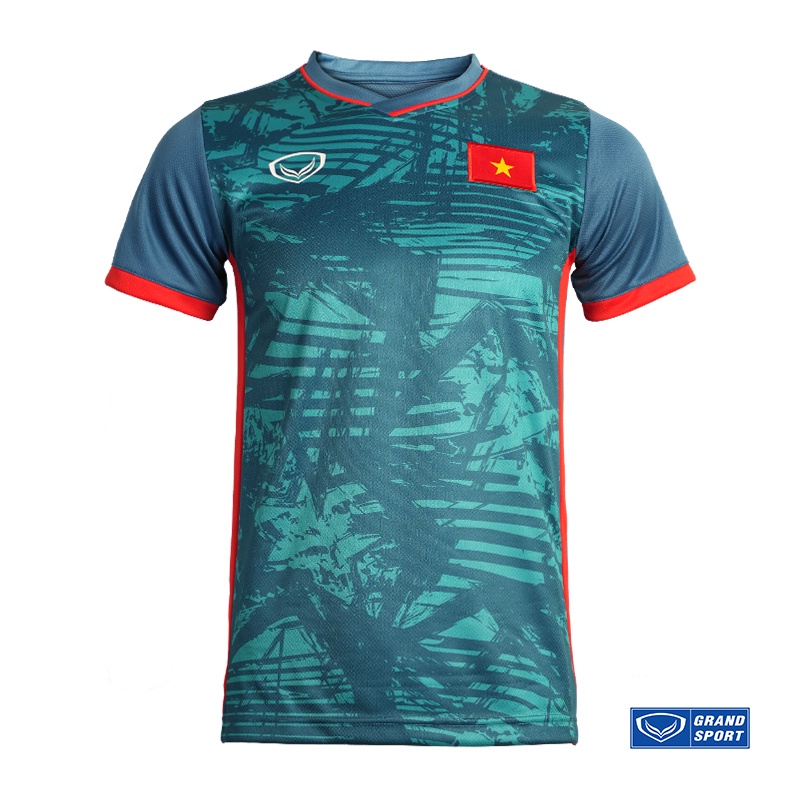 Áo tập luyện Đội tuyển Việt Nam 2023 Màu xanh lá cây - Chính hãng - Grand Sport