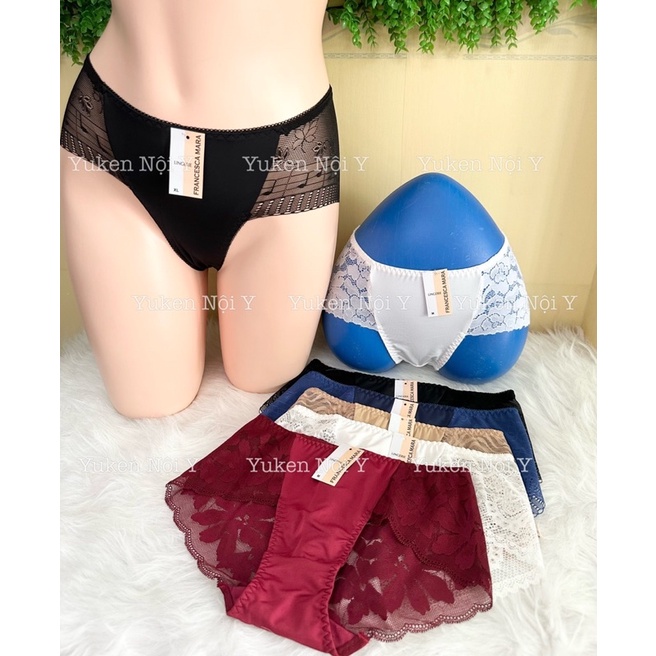 💖Quần Lót Nữ💖Quần Ren Xuất Khẩu-Chíp Lót Phối Ren Lưng Cao