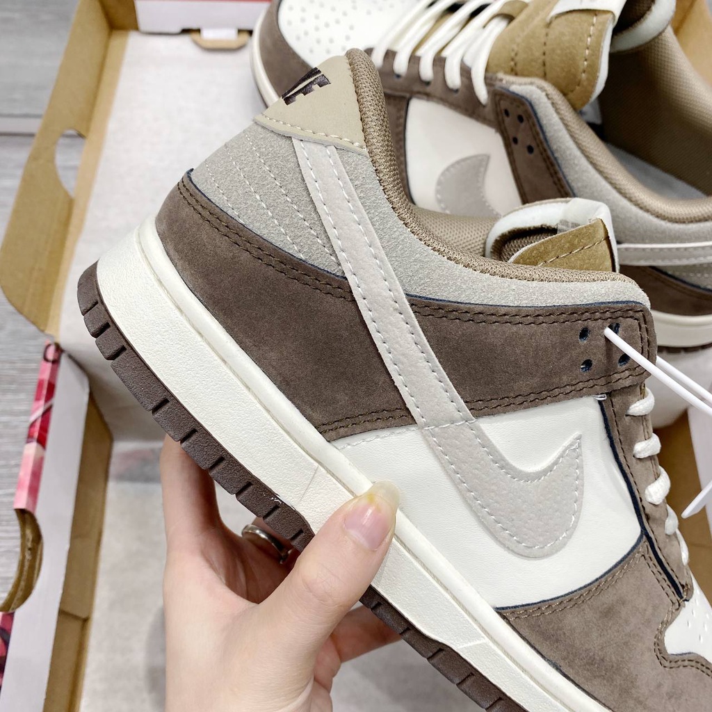 Full box+quà tặng🎁Giày sneaker sb dunk low otomo katsuhiro nâu da lộn thể than nam nữ