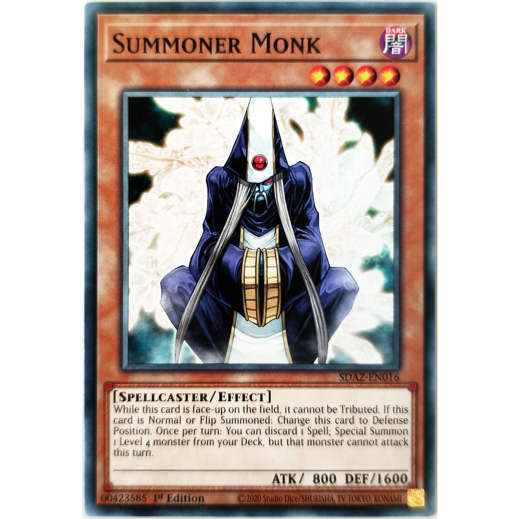 [Thẻ Yugioh] Summoner Monk |EN| Common