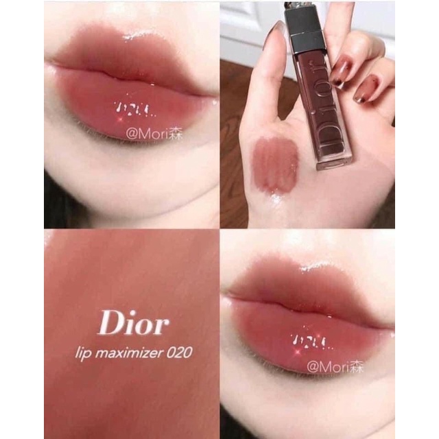 Son Dưỡng Dior Collagen Addict Lip Maximizer 020 Màu ĐỎ NÂU unbox