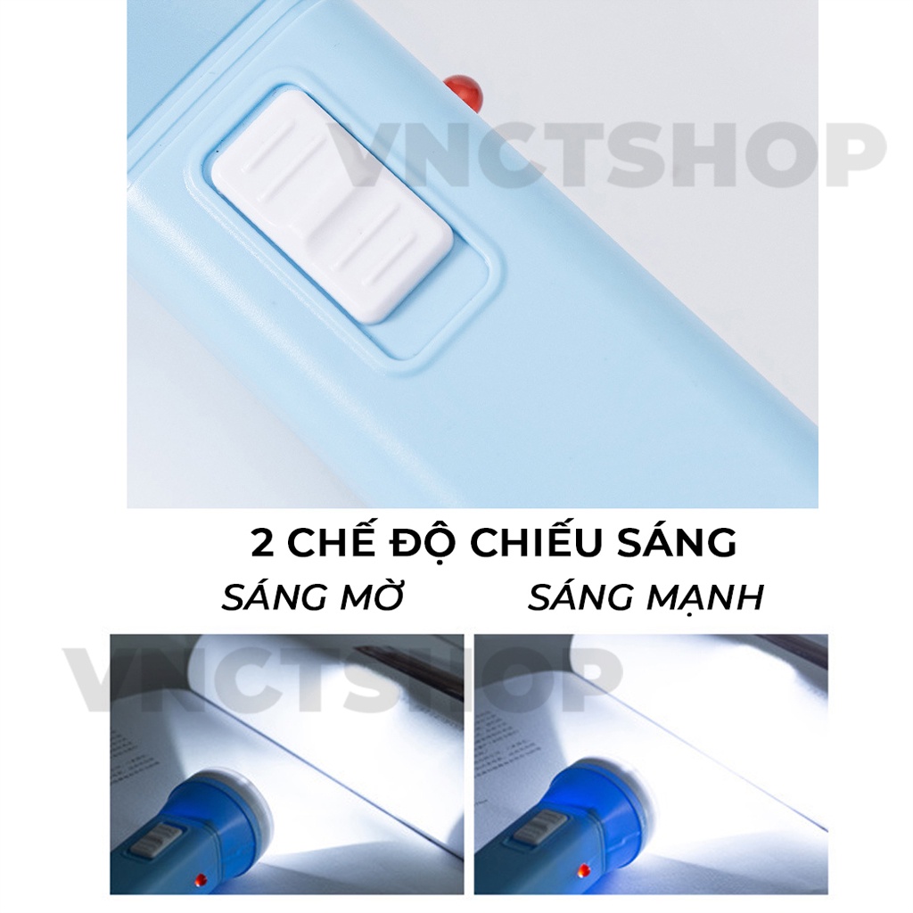 Đèn pin siêu sáng mini chống nước cầm tay bin sạc điện usb bóng led xpe có zoom chuyên dụng