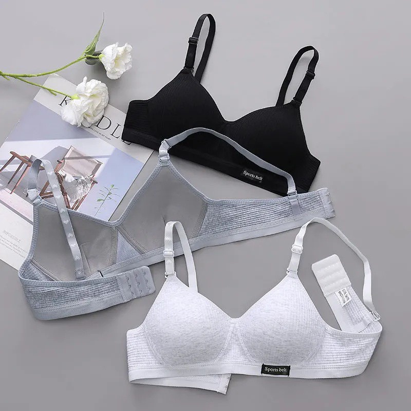 Áo Lót Nữ Sinh Không Gọng Cotton Mềm Mại Form Ôm Ngực Al5.2