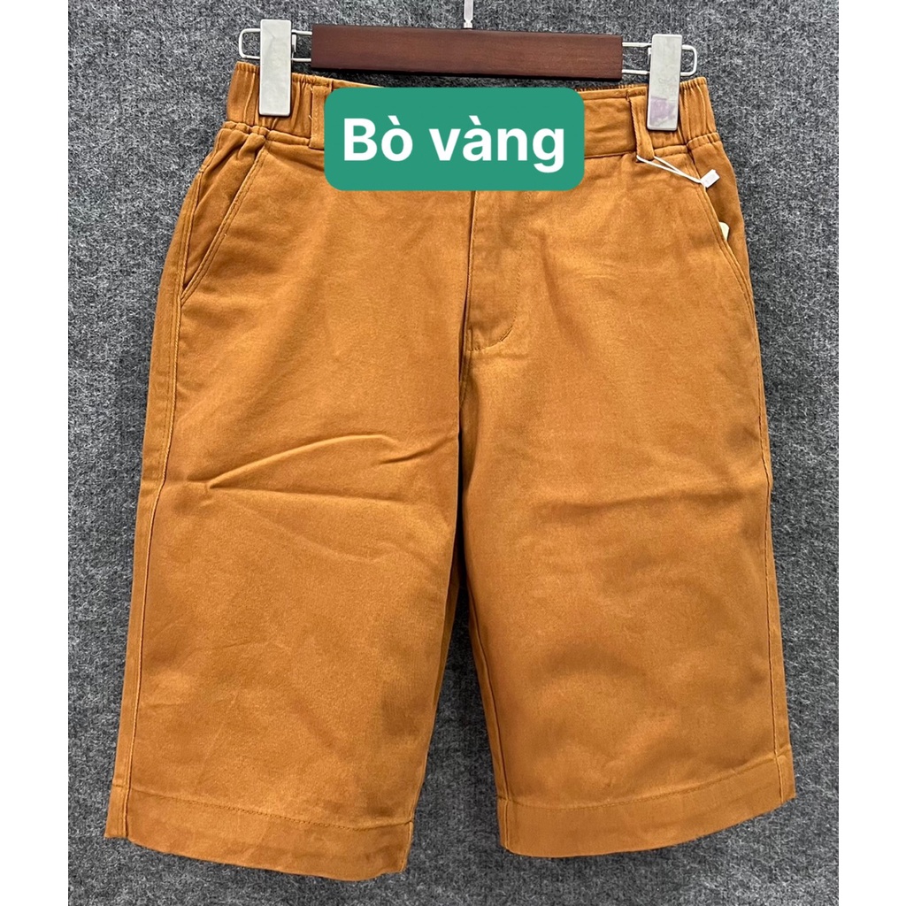 Quần kaki, Quần lửng nữ lưng thun mẫu mới giá rẻ chuẩn shop