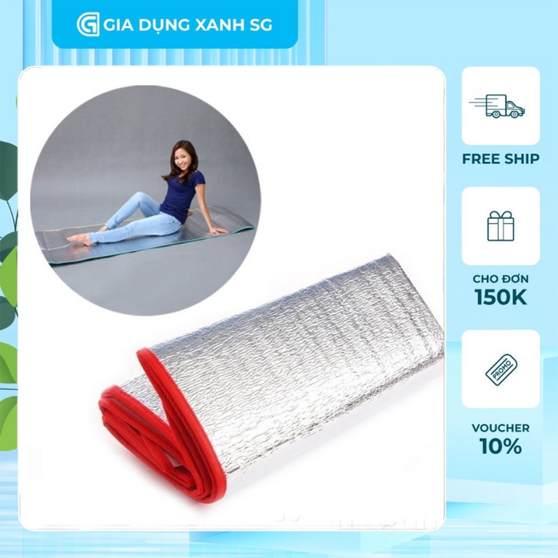 Thảm Trải – Thảm Đi Du Lịch, Picnic, Ngủ Trưa Văn Phòng Xếp Gọn 1 Người – Siêu Nhẹ, Tiện Dụng
