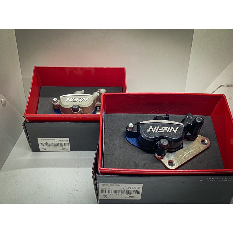 Heo Nissin Samurai 2 Pis Xám Titan/Đen Yamaha Exciter150