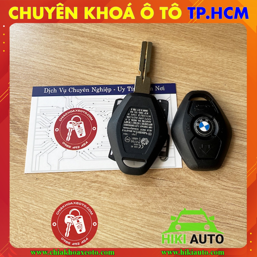Vỏ chìa khoá BMW remote cấm lổ khởi động xe, Thay thế vỏ chìa khoá BMW mang lại nét đẹp như thuở ban