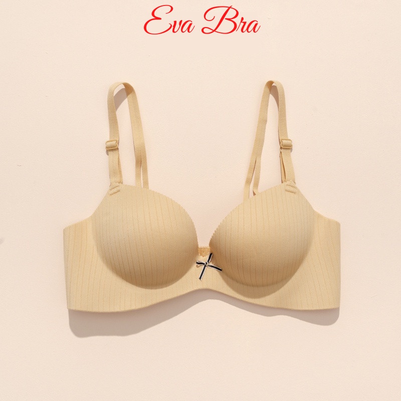 Áo Lót Đúc Su Eva Bra Kẻ Đệm Vừa Không VIền Chống Xệ - P390