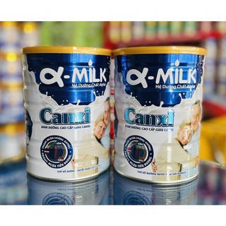 [Combo 2 Lon] Sữa Alpha Milk Canxi , Phòng ngừa loãng xương tiểu đường (900g)