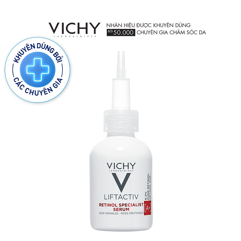 Dưỡng chất giảm nếp nhăn và giúp da trông trẻ hơn Vichy Liftactiv Retinol 30ml
