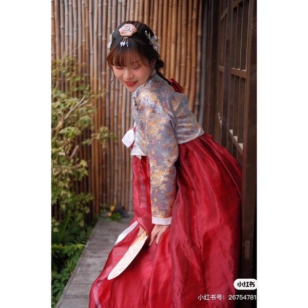 Hanbok nữ Trang phục truyền thống hàn quốc ( sẵn )