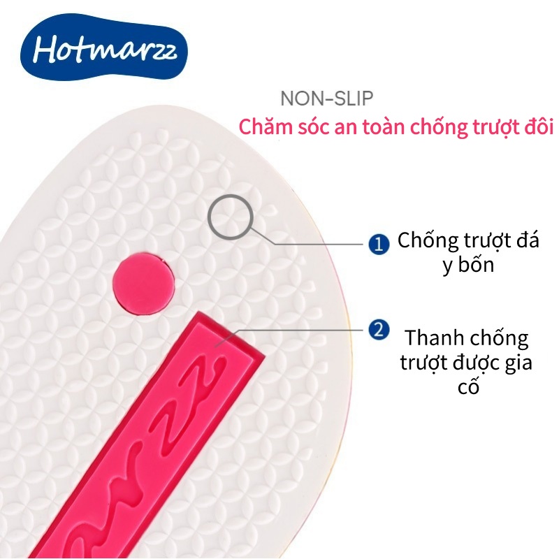 Hotmarzz Dép xỏ ngón nữ PVC  HM7011