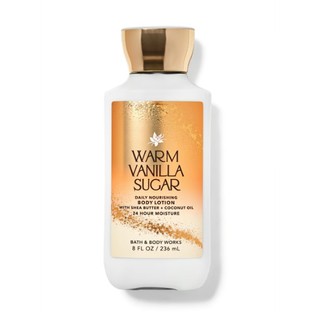 Sữa dưỡng thể hương nước hoa Warm Vanilla Sugar - Bath and Body Works (Chính hãng Mỹ)