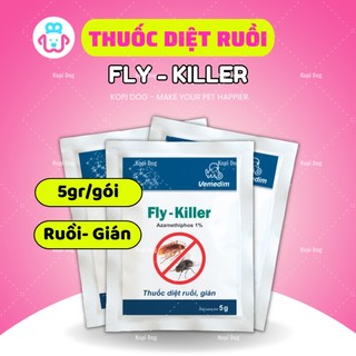 FLY KILLER Thuốc diệt ruồi gián côn trùng Vemedim gói 5gr