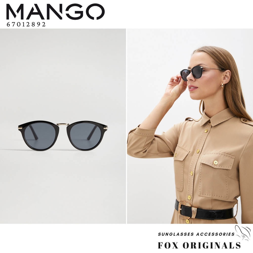 Mắt kính mát thời trang nữ 𝐌𝐚𝐧𝐠𝐨 𝟔𝟕𝟎𝟏𝟐𝟖𝟗𝟐𝐁 chính hãng chống tia UV