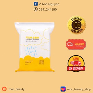 Bông đắp lotion mask, gói 200M, kích thước 10x10cm