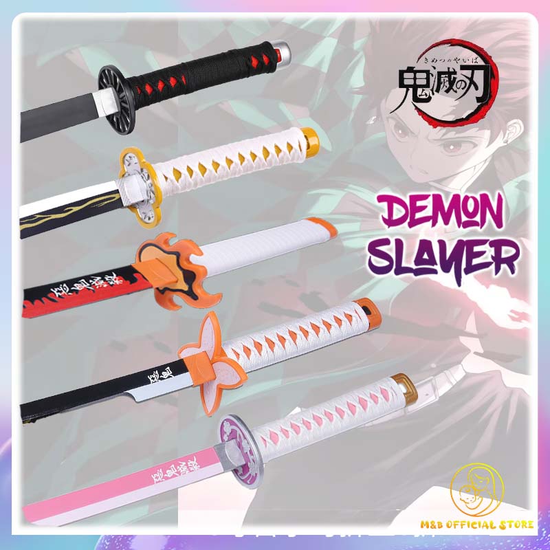 104CM 41inch Đạo cụ Cosplay Mô hình kiếm quà tặng cho bé Tanjiro Zenitsu rengoku