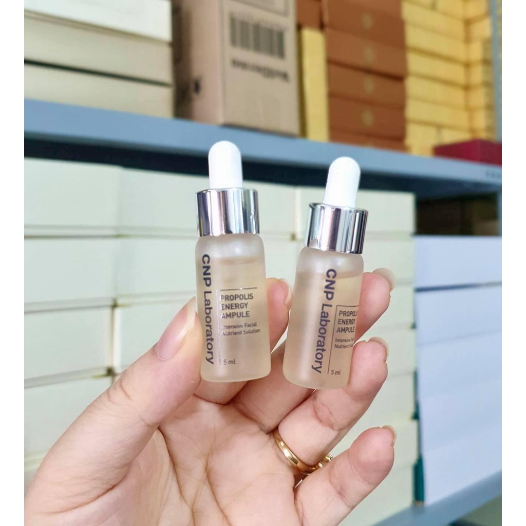 Combo 3 Chai Tế Bào Gốc Keo Ong Tái Tạo, Phục Hồi Da CNP Laboratory Propolis Energy Ampule 5ml