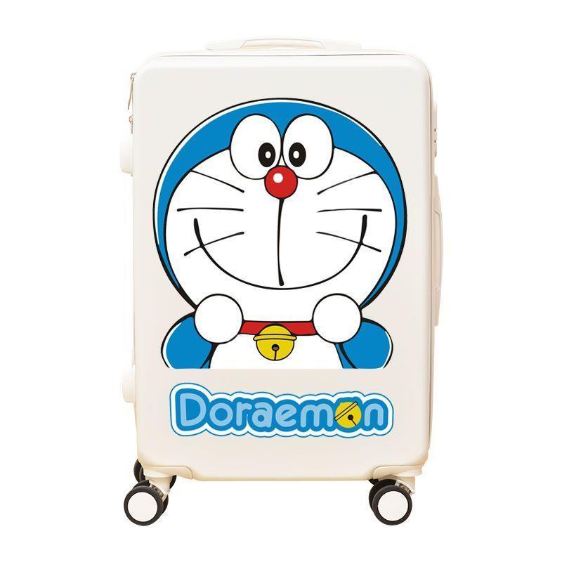 Nhãn Dán Trang Trí Va Li Kéo / Hành Lý Cỡ Lớn Chống Thấm Nước Hình Doraemon Dễ Thương