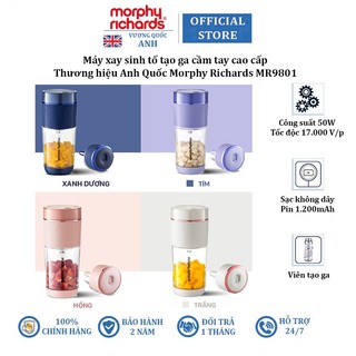 Máy xay sinh tố tạo ga cầm tay morphy richards mr9801 1200mah