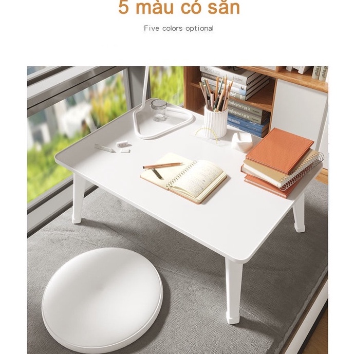 Bàn làm việc , bàn học gấp gọn chân nhựa cứng tiện lợi kt 40*60 mới nhất 2022 NTS decor