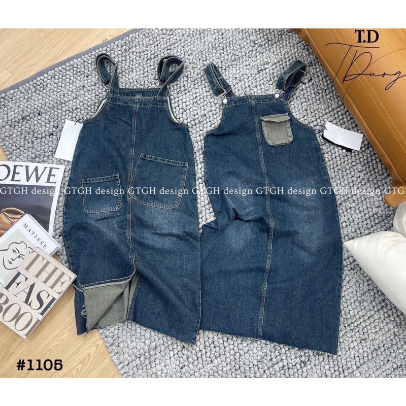 MÃ 008 VÁY YẾM JEAN TÚI HỘP CHO NỮ | BigBuy360 - bigbuy360.vn