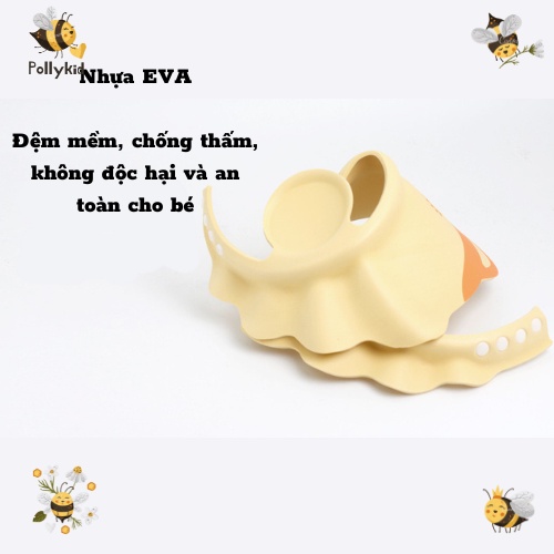 Mũ Tắm Chắn Nước Bảo Vệ Tai Cho Bé 0-6 Tuổi Hình Động Vật An Toàn Tiện Lợi Cho Bé Polly Kid - SP512