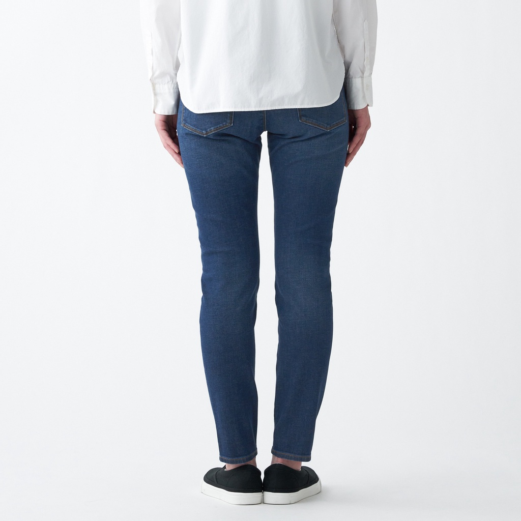 Quần Denim Skinny Co Giãn 4 Chiều 22inch MUJI