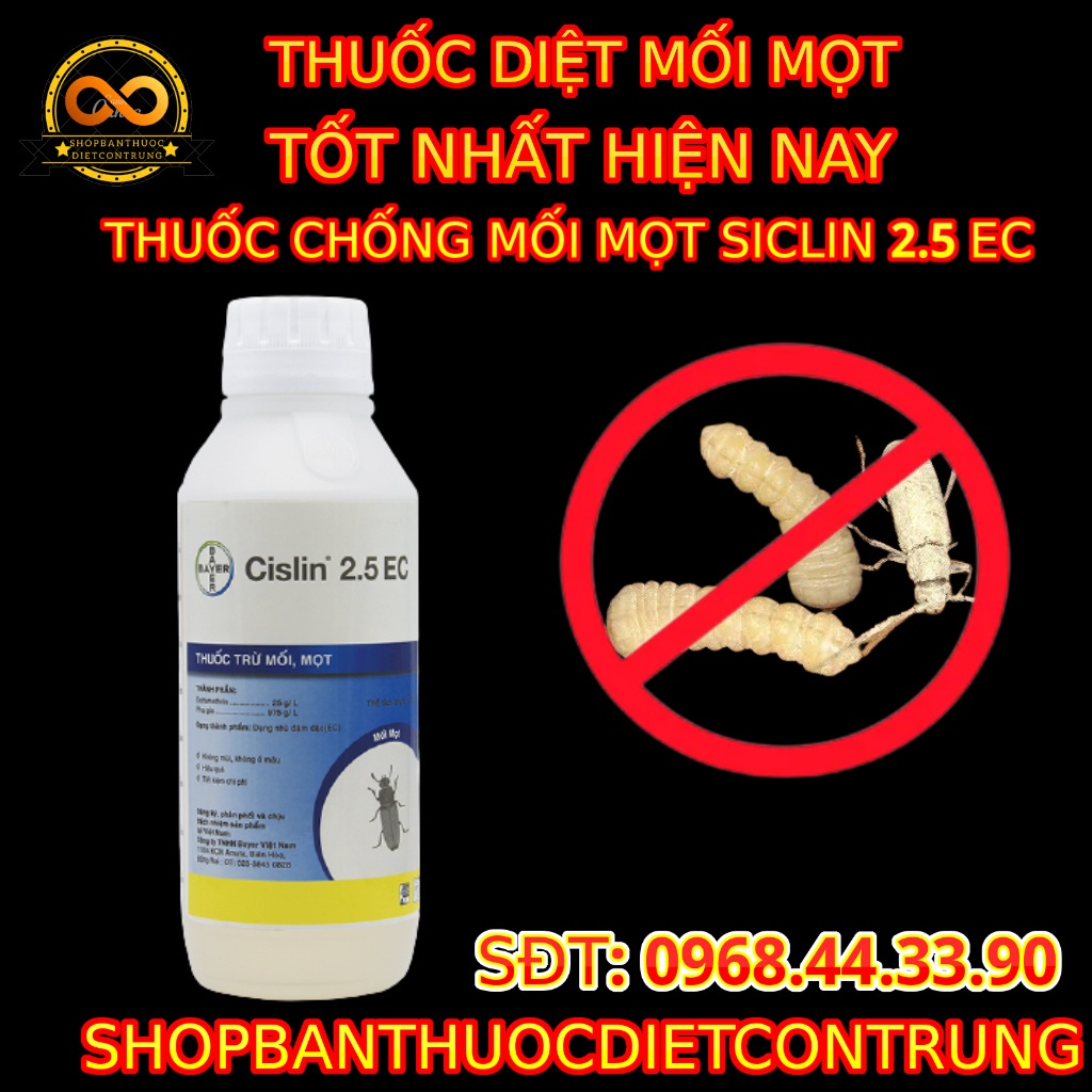Thuốc diệt mối mọt ở Hà Nội Cislin 2.5 EC