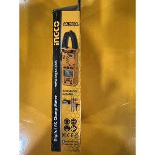 Ampe kìm đo AC kỹ thuật số Ingco DCM2001