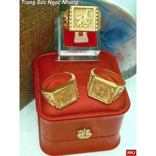 Nhẫn kiểu đồng thau-M4185