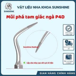 Mũi phá tam giác ngà p4d Mũi phá ngà dùng trong nha khoa