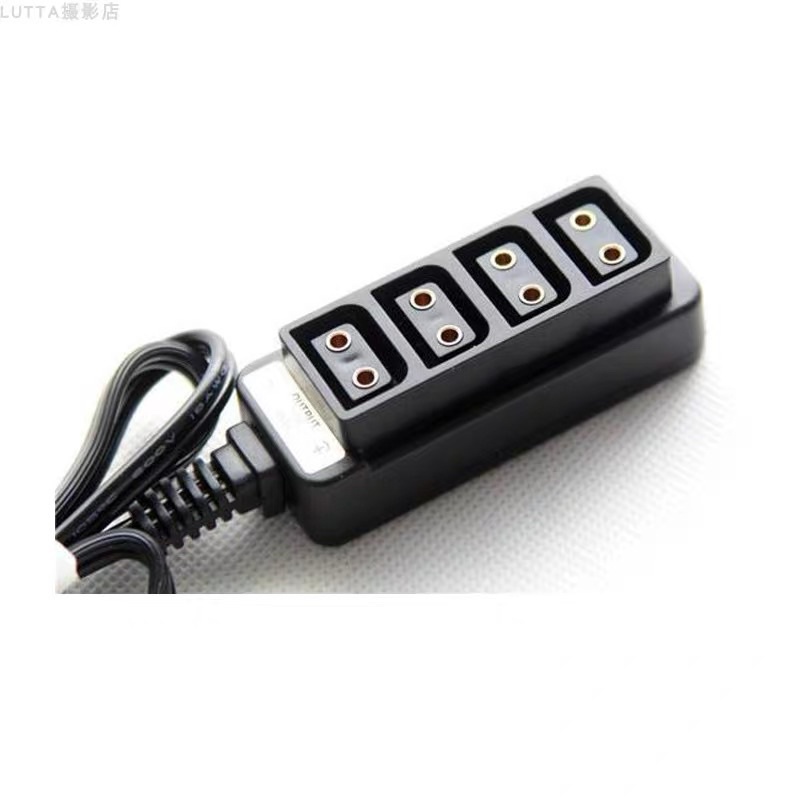 Dây cáp Chia 4 cổng nguồn IWO Dtap Male sang Dtap Female cho pin Máy ảnh