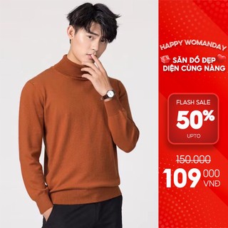 Áo len nam cổ lọ tay dài Hàn Quốc chất len dệt kim đẹp,mềm mịn, không xù giữ nhiệt tốt thời trang cao cấp ABABA ABA-LOM9