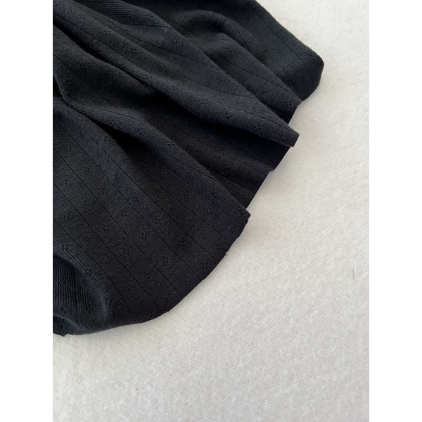 Vải thun cotton thông hơi tông màu Hàn