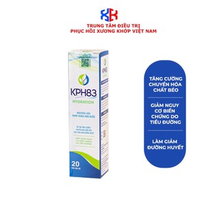 Thực phẩm bảo vệ sức khỏe kph83 hỗ trợ điều trị tiểu đường