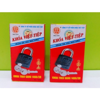 Khoá Việt Tiệp gang cầu 6 1466/38 không bấm