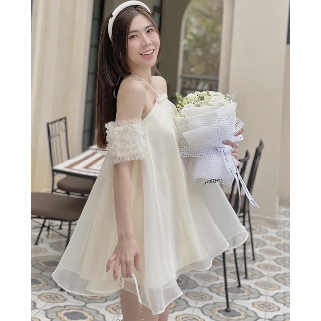 [SẴN] Váy Tiểu Thư Wyn.Anh Thiết Kế Tay Phồng Trễ Vai Cách Điệu Siêu Xinh - phuonganh.vno0 | BigBuy360 - bigbuy360.vn