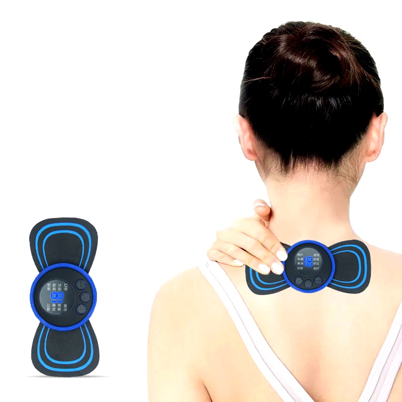 Máy Massage Xung Điện Cánh Bướm Toàn Thân 8 Chế Độ-19 Cường Độ Giảm Đau .ĐTBX